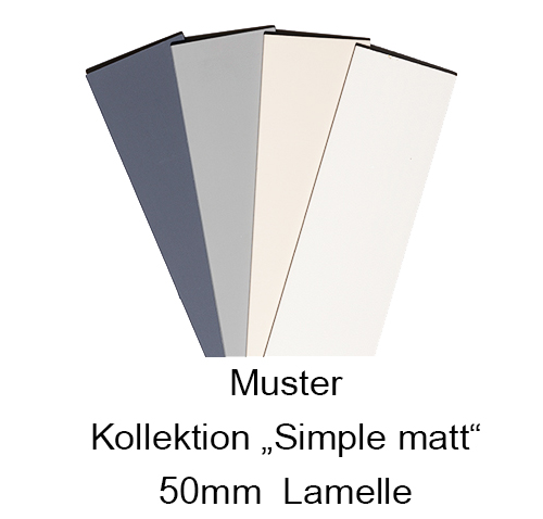 Muster "Simple matt" 50mm